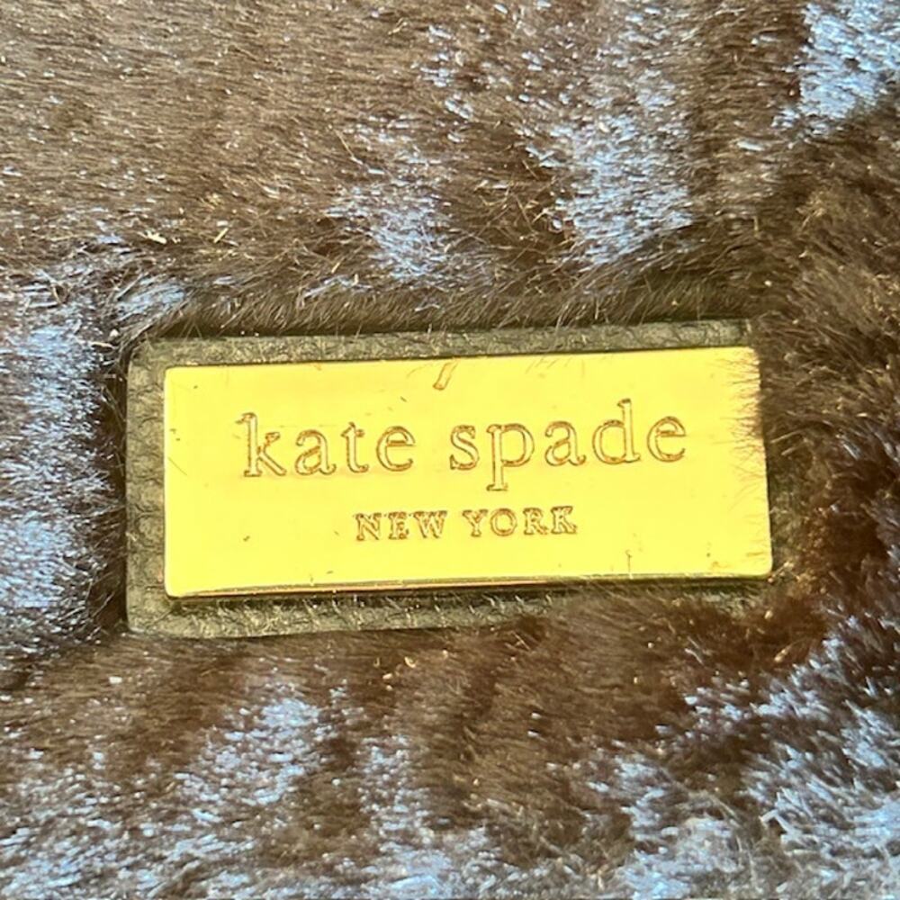 Kate Spade Black Faux Fur Cat Crossbody Bag – Rare & Adorable!449 - Picture 5 of 9